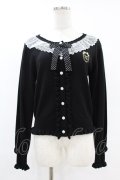 Angelic Pretty / 小公女ニットカーディガン Free ブラック H-25-07-24-1052-AP-TO-NS-ZH