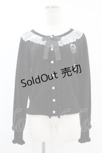 Angelic Pretty / 小公女ニットカーディガン Free ブラック H-25-07-24-1052-AP-TO-NS-ZH