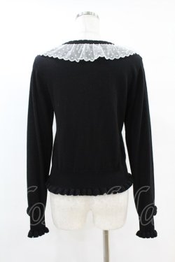 画像2: Angelic Pretty / 小公女ニットカーディガン Free ブラック H-25-07-24-1052-AP-TO-NS-ZH