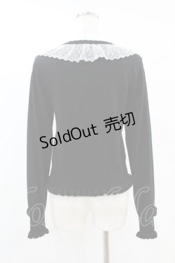 画像2: Angelic Pretty / 小公女ニットカーディガン Free ブラック H-25-07-24-1052-AP-TO-NS-ZH