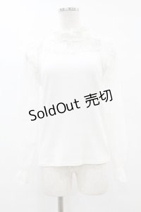 Secret Honey / レース切替トップス Free オフ H-25-07-24-1059-CA-TO-NS-ZH