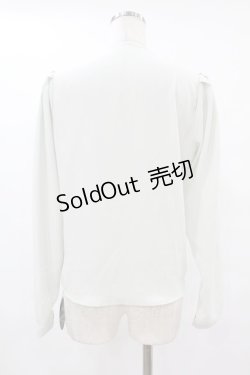 画像2: an another angelus / オープンカラーローズ刺繍ブラウス Free MINT H-25-07-24-1060-CA-BL-NS-ZH