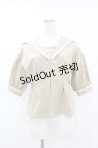 an another angelus / ダブル釦セーラージャケット Free BEIGE H-25-07-24-1068-CA-BL-NS-ZH