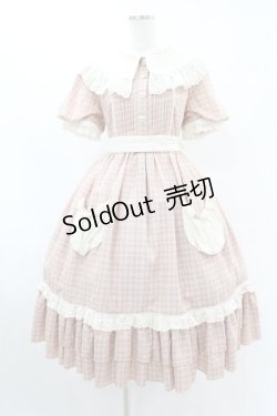 画像1: Hoshibako Works / カントリーラビットワンピース M ピンク H-25-07-24-1012-0-OP-NS-ZH