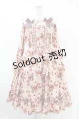 PINK HOUSE / PINK HOUSE×misako＆einkoラブリボンベアプリントミディワンピース Free ピンク H-25-07-24-1013-LO-OP-NS-ZH