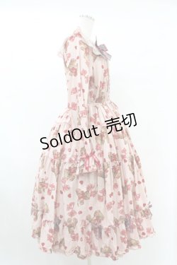 画像3: PINK HOUSE / PINK HOUSE×misako＆einkoラブリボンベアプリントミディワンピース Free ピンク H-25-07-24-1013-LO-OP-NS-ZH