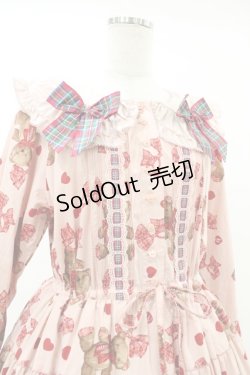 画像4: PINK HOUSE / PINK HOUSE×misako＆einkoラブリボンベアプリントミディワンピース Free ピンク H-25-07-24-1013-LO-OP-NS-ZH