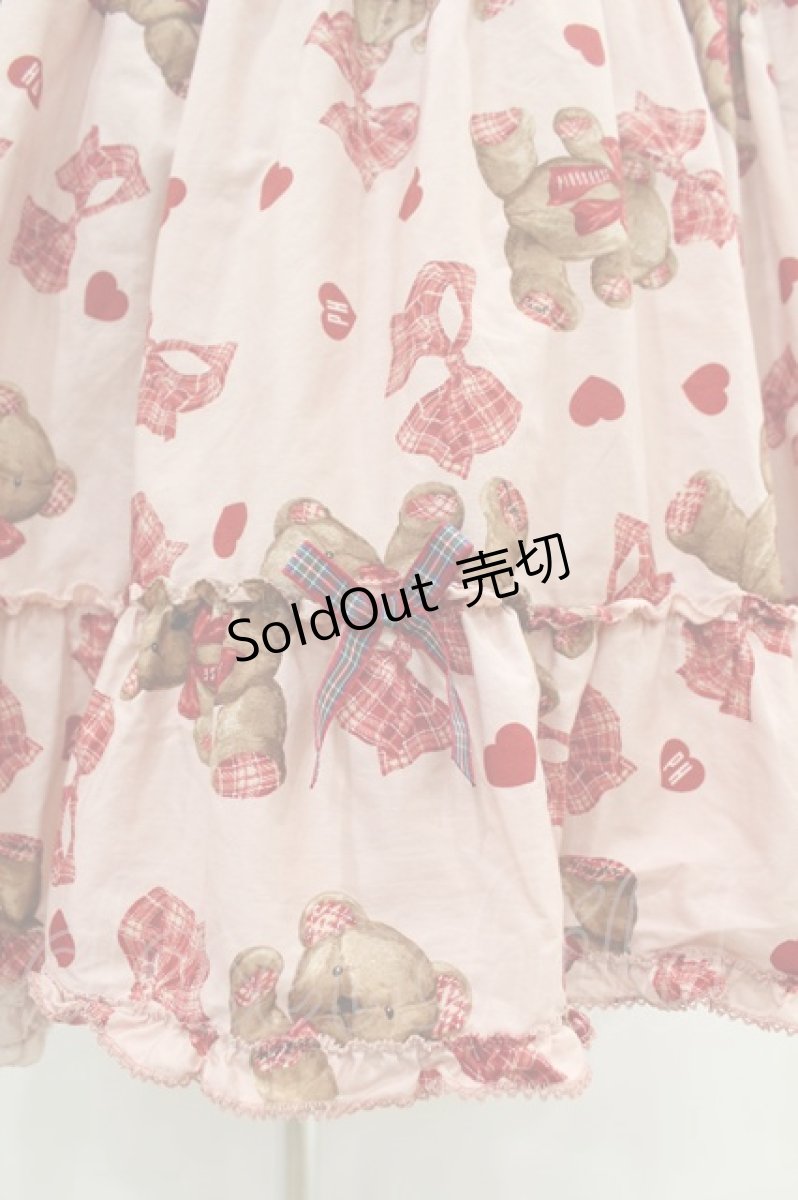 画像5: PINK HOUSE / PINK HOUSE×misako＆einkoラブリボンベアプリントミディワンピース Free ピンク H-25-07-24-1013-LO-OP-NS-ZH (5)