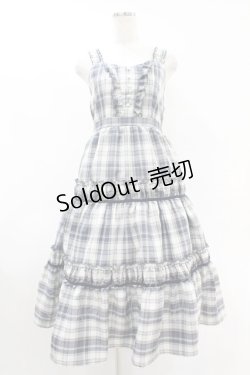 画像1: axes femme POETIQUE / シャーリングデザインワンピース M グレー H-25-07-24-1020-AX-OP-NS-ZH