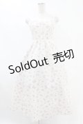 evelyn / 花柄レースワンピース Free オフ/ピンク H-25-07-24-1024-LO-OP-NS-ZH