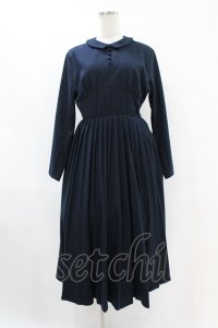 an another angelus / フィットandフレアープリーツ使いワンピース Free NAVY H-25-07-24-1032-CA-OP-NS-ZH