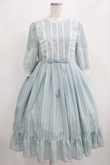Melody BasKet / Secret Essenceドレス  サックス H-25-07-24-007-LO-OP-KB-ZH