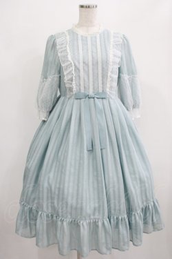 画像1: Melody BasKet / Secret Essenceドレス  サックス H-25-07-24-007-LO-OP-KB-ZH