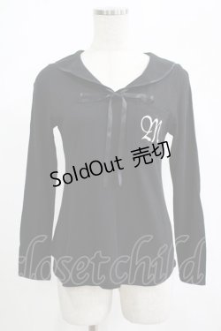 画像1: MILK / mトップス  黒 H-25-07-24-059-ML-TO-KB-ZH