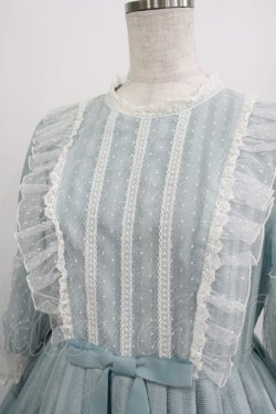 画像4: Melody BasKet / Secret Essenceドレス  サックス H-25-07-24-007-LO-OP-KB-ZH