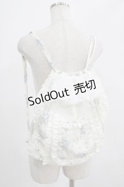 画像1: merry jenny / floralレースナップサック  ブルー H-25-07-24-066-LO-BG-KB-ZH