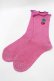 画像1: Candy Stripper / CHERRY RIB SOCKS  ピンク H-25-07-24-073-PU-ZA-KB-ZH (1)