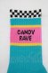 画像2: Candy Stripper / RIB SOCKS  ブルー H-25-07-24-074-PU-ZA-KB-ZH (2)