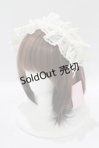 Melody BasKet / Romantic Frillカチューシャ  サックス H-25-07-24-077-LO-AC-KB-ZH