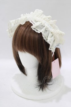 画像1: Melody BasKet / Romantic Frillカチューシャ  サックス H-25-07-24-077-LO-AC-KB-ZH