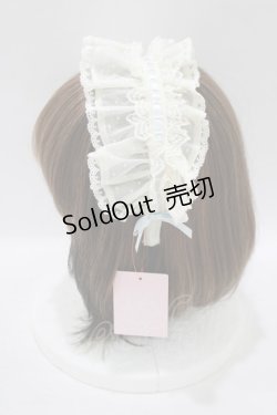 画像2: Melody BasKet / Romantic Frillカチューシャ  サックス H-25-07-24-077-LO-AC-KB-ZH
