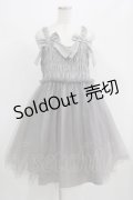 Candy Stripper / FANCY DOLL DRESS  グレー H-25-07-24-012-PU-OP-KB-ZH