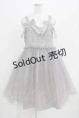 Candy Stripper / FANCY DOLL DRESS  グレー H-25-07-24-012-PU-OP-KB-ZH