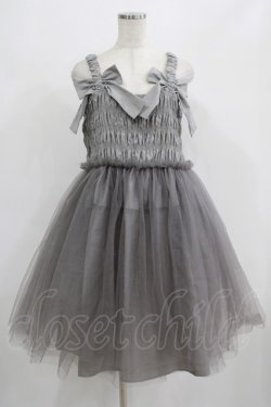 画像1: Candy Stripper / FANCY DOLL DRESS  グレー H-25-07-24-012-PU-OP-KB-ZH