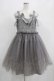 画像1: Candy Stripper / FANCY DOLL DRESS  グレー H-25-07-24-012-PU-OP-KB-ZH (1)