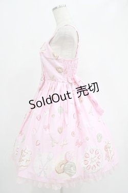 画像2: Angelic Pretty / ア・ラ・カルトティータイムおでかけジャンパースカート Free ピンク H-25-07-25-004-AP-OP-NS-ZH