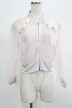 画像1: LIZ LISA / チュールパーカー Free ピンク H-25-07-25-052-LO-TO-NS-ZH