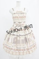 Angelic Pretty / Sweet Cream HouseジャンパースカートSet Free アイボリー H-25-07-25-005-AP-OP-NS-ZH