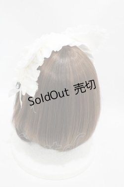 画像2: HANGRY&ANGRY / CAT EARS HEAD DRESS  白 H-25-07-25-1004-HN-AC-KB-ZH