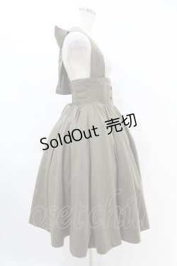 画像3: Sheglit / "Earl Grey"コルセットロングスカート  モスグリーン H-25-07-25-1029-EL-SK-KB-ZH