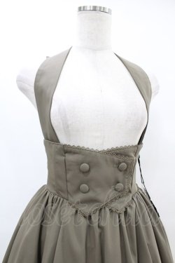 画像4: Sheglit / "Earl Grey"コルセットロングスカート  モスグリーン H-25-07-25-1029-EL-SK-KB-ZH
