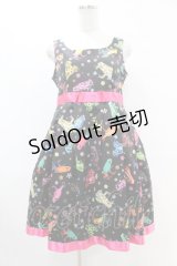 pays des fees  / ヤドクガエルミニワンピース 11号 黒 H-25-07-25-1030-PU-OP-KB-ZH