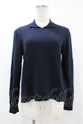 Jane Marple Dans Le Salon / Ripe cotton pullover  ネイビー H-25-07-25-1040-JM-TO-KB-ZH