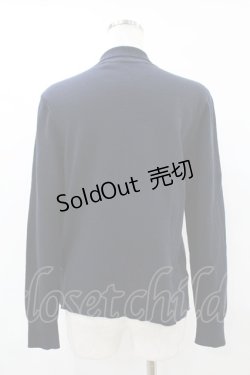 画像2: Jane Marple Dans Le Salon / Ripe cotton pullover  ネイビー H-25-07-25-1040-JM-TO-KB-ZH