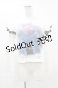 MILK / SPACE CATフリル  ホワイト H-25-07-25-1048-ML-TO-KB-ZH