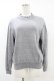 画像1: Jane Marple Dans Le Salon / Cotton-cashmere bow-ribbon turtleneck  ミックスグレー H-25-07-25-1052-JM-TO-KB-ZH (1)