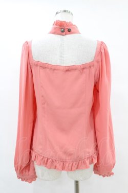 画像2: ALGONQUINS / スクエアネックホルタートップス F ピンク H-25-07-25-1053-AL-TO-KB-ZH