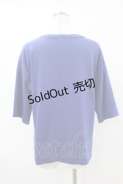 画像2: Jane Marple / Memories of Paris Tシャツ  ブルー H-25-07-25-1058-JM-TO-KB-ZH