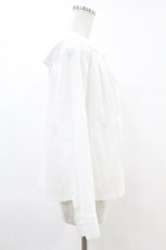 画像3: Jane Marple Dans Le Salon / レースピンタックブラウス  ホワイト H-26-01-09-026-JM-BL-KB-ZH (3)