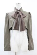 Sheglit / "Earl Grey"クラシカルボレロ  モスグリーン H-25-07-25-1013-EL-TO-KB-ZH