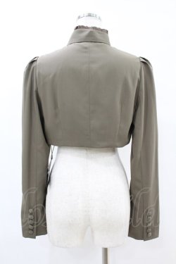 画像2: Sheglit / "Earl Grey"クラシカルボレロ  モスグリーン H-25-07-25-1013-EL-TO-KB-ZH