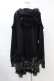 画像2: HANGRY&ANGRY / H&A VEIL FRILL DRESS PARKA  ブラック H-25-07-25-1015-HN-TO-KB-ZH (2)