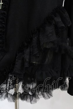 画像5: HANGRY&ANGRY / H&A VEIL FRILL DRESS PARKA  ブラック H-25-07-25-1015-HN-TO-KB-ZH