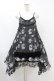 画像1: HANGRY&ANGRY / H&A PRINT & STRIPE BABY DOLL DRESS  ブラック H-25-07-25-1016-HN-OP-KB-ZH (1)