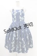 Emily Temple cute / forget me notキャミソールワンピース  ネイビー H-25-12-15-1018-ET-OP-KB-ZH