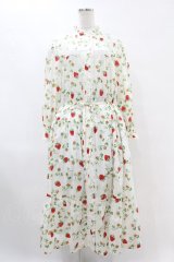 Jane Marple / Fortune garden working dress M オフ H-25-07-25-1020-JM-SK-KB-ZH